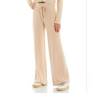 GBCoordinating Ribbed Eyelash Knit Lounge Pants